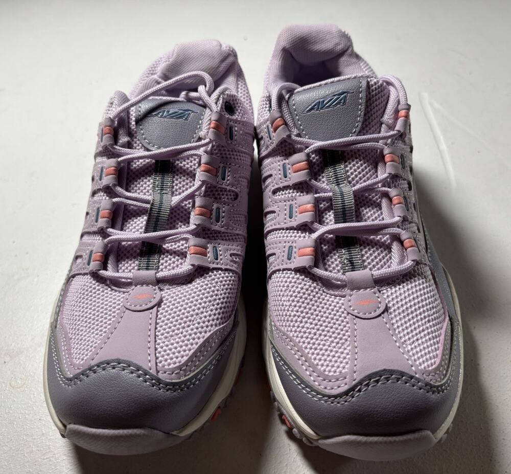 Avia Elevate Athletic Trail Sneakers,8W, LowTop, BungeeLace,Running/Hiking,Lilac
